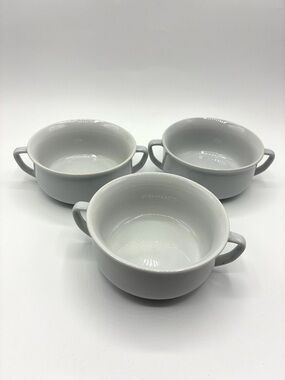 Williams-Sonoma Essential White Cream Soup Bowls Williams Sonoma Chowder Bowls